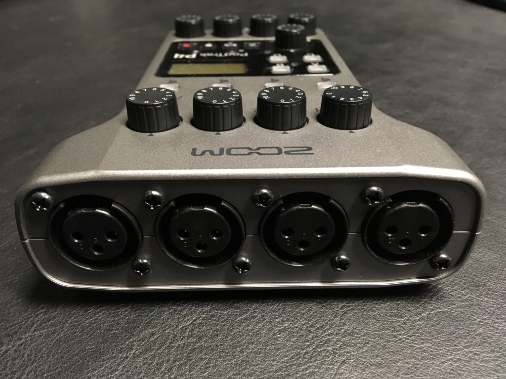 the Zoom Podtrack P4 podcast recorder